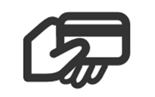 Make a payment with credit card.