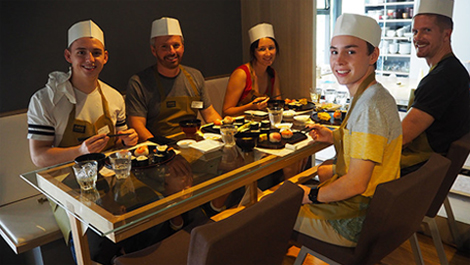 Activity conducted in English - Experience Japan through Washoku making