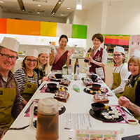 Tsukiji Fish Market Tour + Sushi Roll Cooking